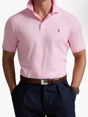 Polo Ralph Lauren Pink Polo Shirt XL Classic Fit Cotton NWT
